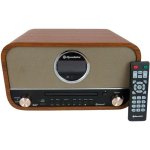 Microcatena Roadstar HRA1782ND+BT 30W RMS Bluetooth USB Radio DAB/FM Legno