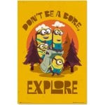 Poster Erik I Minion non annoiarsi esplorano 91,5x61 cm Poster Erik I Minion non annoiarsi esplorano 91,5x61 cm