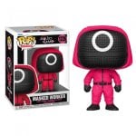 Funko Pop TV El Juego del Calamar Soldado Rojo Máscara Círculo Funko Pop TV El Juego del Calamar Soldado Rojo Máscara Círculo