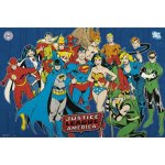 Erik Maxi Póster DC Comics Liga de La Justicia América 61x91.5cm Erik Maxi Póster DC Comics Liga de La Justicia América 61x91.5cm