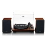 Giradischi Bluetooth Lenco LS-600WA con legno a 2 velocità + altoparlanti esterni da 60 W Giradischi Bluetooth Lenco LS-600WA con legno a 2 velocità + altoparlanti esterni da 60 W