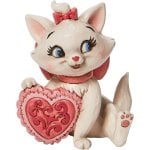 Enesco Figura Decorativa Clásicos Disney Marie con Corazón