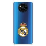 Funda Para Xiaomi Poco X3 Del Real Madrid Escudo  - Licencia Oficial Real Madrid