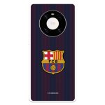 Funda Para Huawei Mate 40 Pro Del Barcelona Rayas Blaugrana - Licencia Oficial Fc Barcelona