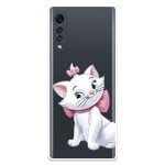 Funda Para Lg Velvet 5g Oficial De Disney Marie Silueta - Los Aristogatos