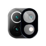 Funda para móvil La Casa de las Carcasas Protector de Cámara Cristal Negro para Xiaomi Mi 11 Lite