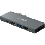Canyon Station d'accueil USB-C Multiport 7 en 1 Gris