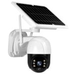 Klack Cámara de Vigilancia WiFi con Visión Nocturna y Panel Solar