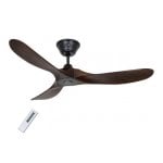 Ventilador de Teto CasaFan 312217 Eco Genuino 122cm 7W Nogal Preto Mate