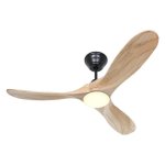 Ventilador de Teto CasaFan 312265 Eco Genuino Luz 16W 122cm Madeira Natural