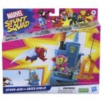 Hasbro Original Marvel Classic Stunt Squad Crane Smash Playset
