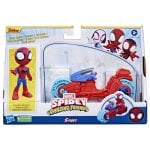 Hasbro Original Spidey y sus Increíbles Amigos Marvel Spidey con Motocicleta