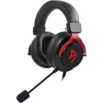 Arozzi Aria Casque Avec fil Arceau Jouer Noir, Rouge