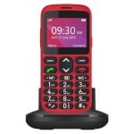 Telefono per anziani Telefunken S520 Rosso