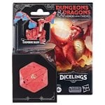 Hasbro Original Dungeons and Dragons Honor Among Thieves Dicelings Convertible Dice Red Dragon