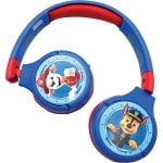 Lexibook Casque Bluetooth Enfant 2 en 1 Paw Patrol