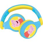 Lexibook Casque Bluetooth Enfant 2 en 1 Peppa Pig