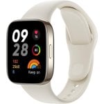Xiaomi Redmi Watch 3 Bluetooth GPS 42mm AMOLED Marfim Tamanho Único Resistência Água 5ATM SpO2