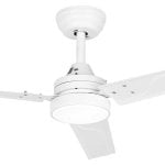 Ventilador de Techo con Luz Jata JVTE4233 40W 106cm 6 Velocidades Motor DC Mando Silencioso Invierno
