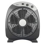 Bodenventilator Jata JVVS3015 40W 5 Flügel 3 Stufen Timer Metallgitter