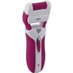 Jata DL87B Lima per pelle dura ed epilatore 2 in 1 con 2 rulli rosa/bianco