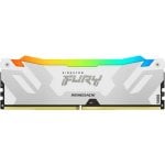 Kingston Technology FURY 16GB 6400MT/s DDR5 CL32 DIMM Renegade RGB White XMP