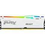 Kingston Technology FURY 16 Go 5600 MT/s DDR5 CL40 DIMM Beast White RGB XMP