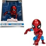 Jada Avengers Figura Spiderman Clásico de Metal 10cm Coleccionismo