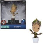 Jada Guardiani della Galassia Metal Groot Figura 10 cm da collezione