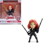 Jada Avengers Figura Viuda Negra de Metal 10cm Coleccionismo