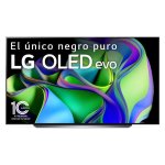 TV LG OLED evo OLED83C34LA 83" 4K UltraHD 120Hz Smart TV WebOS HDR10 Dolby Atmos