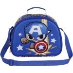 Karactermania 3D-Lunch-Tasche „Captain America Punch“ für die Schule Karactermania 3D-Lunch-Tasche „Captain America Punch“ für die Schule
