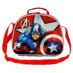 Karactermania 3D Captain America Gravity Schul-Lunchtasche Karactermania 3D Captain America Gravity Schul-Lunchtasche