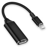 Ociodual Adaptador de USB Tipo C 3.1 a HDTV 2.0 M/H XHD 60Hz Negro para Ordenador Portátil TV Ociodual Adaptador de USB Tipo C 3.1 a HDTV 2.0 M/H XHD 60Hz Negro para Ordenador Portátil TV