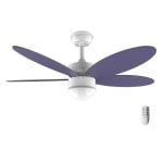 Ventilatore Cecotec EnergySilence Aero 4260 Purple 40W LED 42" 5 Pale Reversibili Telecomando