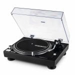 Reloop RP-1000 MK2 Tocadiscos Portátil para DJ de Tracción por Correa Negro