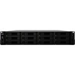 Synology RX1217RP array di dischi Armadio (2U) Nero, Grigio