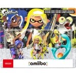 Nintendo Amiibo Splatoon Set di 3 personaggi Octarian + Inkling + Cenutrín