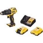 Dewalt DCD709D2T-QW XR bürstenloser 18-V-Li-Ion-Bohrhammer Dewalt DCD709D2T-QW XR bürstenloser 18-V-Li-Ion-Bohrhammer
