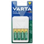 Caricabatterie Varta Plug Charger AA/AAA + 4 batterie ricaricabili AA 2100 mAh