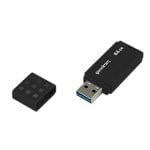 Goodram UME3 Flash-Laufwerk 64 GB USB Typ A 3.2 Gen 1 Schwarz