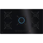 AEG HKB95453NB Serie 8000 Flamelight Placa a Gás 5 Zonas 90cm Preta