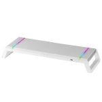 Mars Gaming MGS-ONE Premium RGB Chroma Monitorständer Weiß