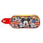 Karactermania Estuche Doble Portatodo 3D Mickey Mouse Yeah