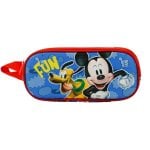 Karactermania Doppeltes Federmäppchen 3D Mickey Mouse Fun Karactermania Doppeltes Federmäppchen 3D Mickey Mouse Fun