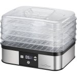 Proficook DR1116 Deshidratador Alimentos, 4 Bandejas, 7 Niveles Temperatura, Pantalla LCD