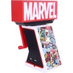 Squisito cavo da gioco Guy Marvel Logo Ikons Base di ricarica multipiattaforma