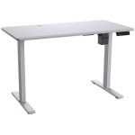 Escritorio Eléctrico Cougar Royal Mossa Blanco de Pie