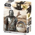 Prime 3D-Lentikularpuzzle Der Mandalorianer Mando und Grogu im Kinderwagen 500 Teile
