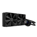 Flüssigkeitskühlung NZXT Kraken 280 280mm 2 Lüfter LCD-Display